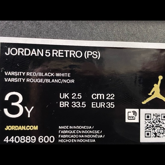 Brand New 100% Authentic Air Jordan 5 Retro - Picture 6 of 6